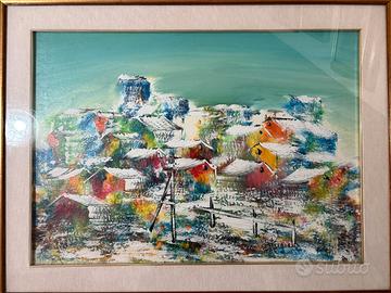 QUADRO ORIGINALE DI ANTONINO PECORARO – CON CERTIF