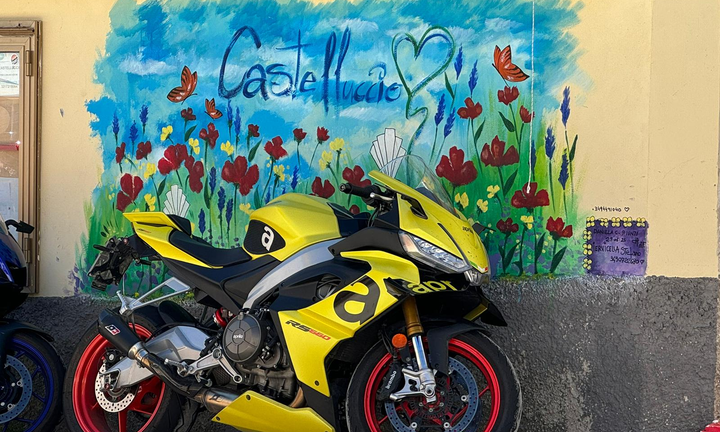 Aprilia rs 660 - acid gold