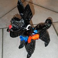 cane barboncino vetro murano 