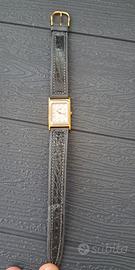 Orologio  Unoaerre placcato oro quadrante 3x2