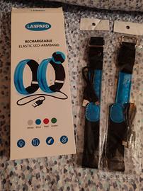 Fasce da braccio a led