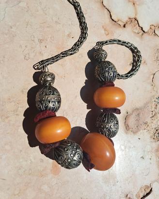 Collana etnica boho originale anni '80. Ribassato!