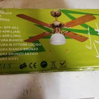 ventilatore a pale da soffitto