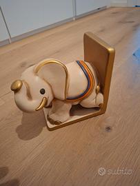 THUN, Reggilibri Elefante in piedi. Altezza 16 cm.