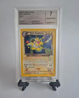 Pokémon Dark Ampharos 1/105 Neo Destiny Holo Gr 7
