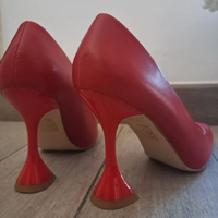 Scarpe Decolletés rosse tg 37