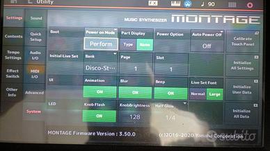 YAMAHA MONTAGE 7