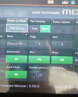 YAMAHA MONTAGE 7