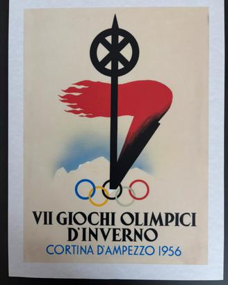 Stampa Olimpiadi Cortina 1956