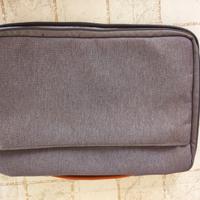 Borsa grigia porta tablet/notebook 22x33
