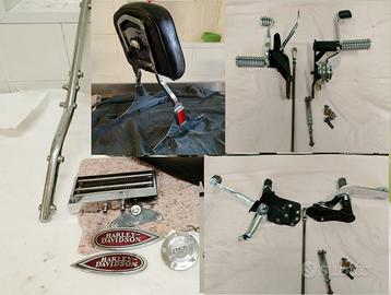 Comandi avanzati Radiatore Fregi Harley Sissybar