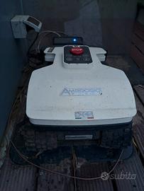 Robot ambrogio con filo tosaerba