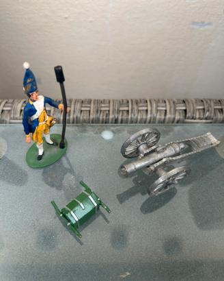 Soldatini DDR Exquisit cannone napoleonico raro