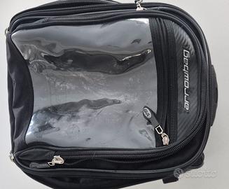 Borsa da moto con agganci a ventosa