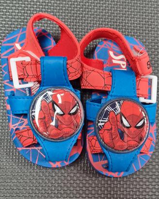 sandali spiderman bambino