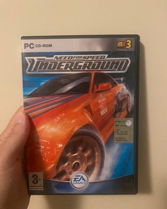 Need for spedd underground video gioco auto