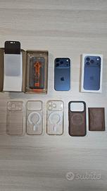 Iphone 17 Pro 256 GB Deep Blue +accessori+fattura