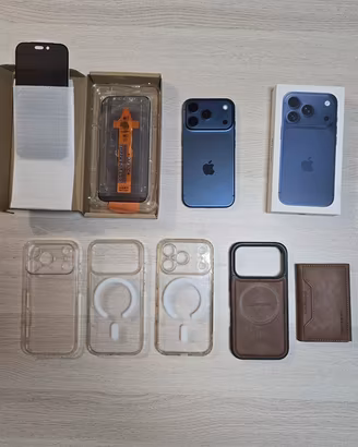 Iphone 17 Pro 256 GB Deep Blue +accessori+fattura