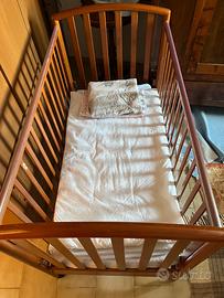 Lettino bambino in legno