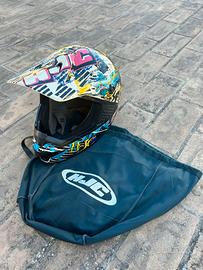 Casco per motard e motocross