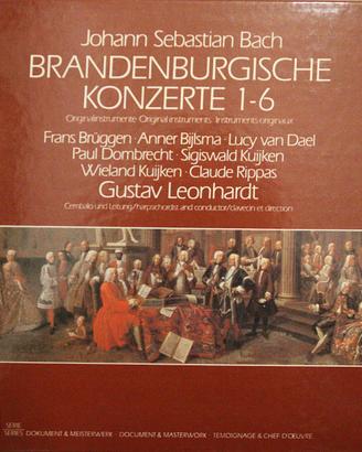 Johann Sebastian Bach -CONCERTI BRANDEBURGHESI 1-6