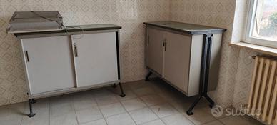N. 2 mobili Olivetti anni 60