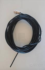 Cavo tipo RG58 10 metri una estremità connettore N