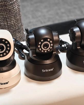 5 videocamere videosorveglianza sricam