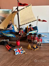 Playmobil 5140 inglesi pirates mix gendarmi