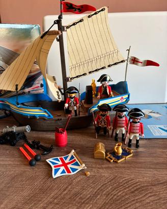 Playmobil 5140 inglesi pirates mix gendarmi