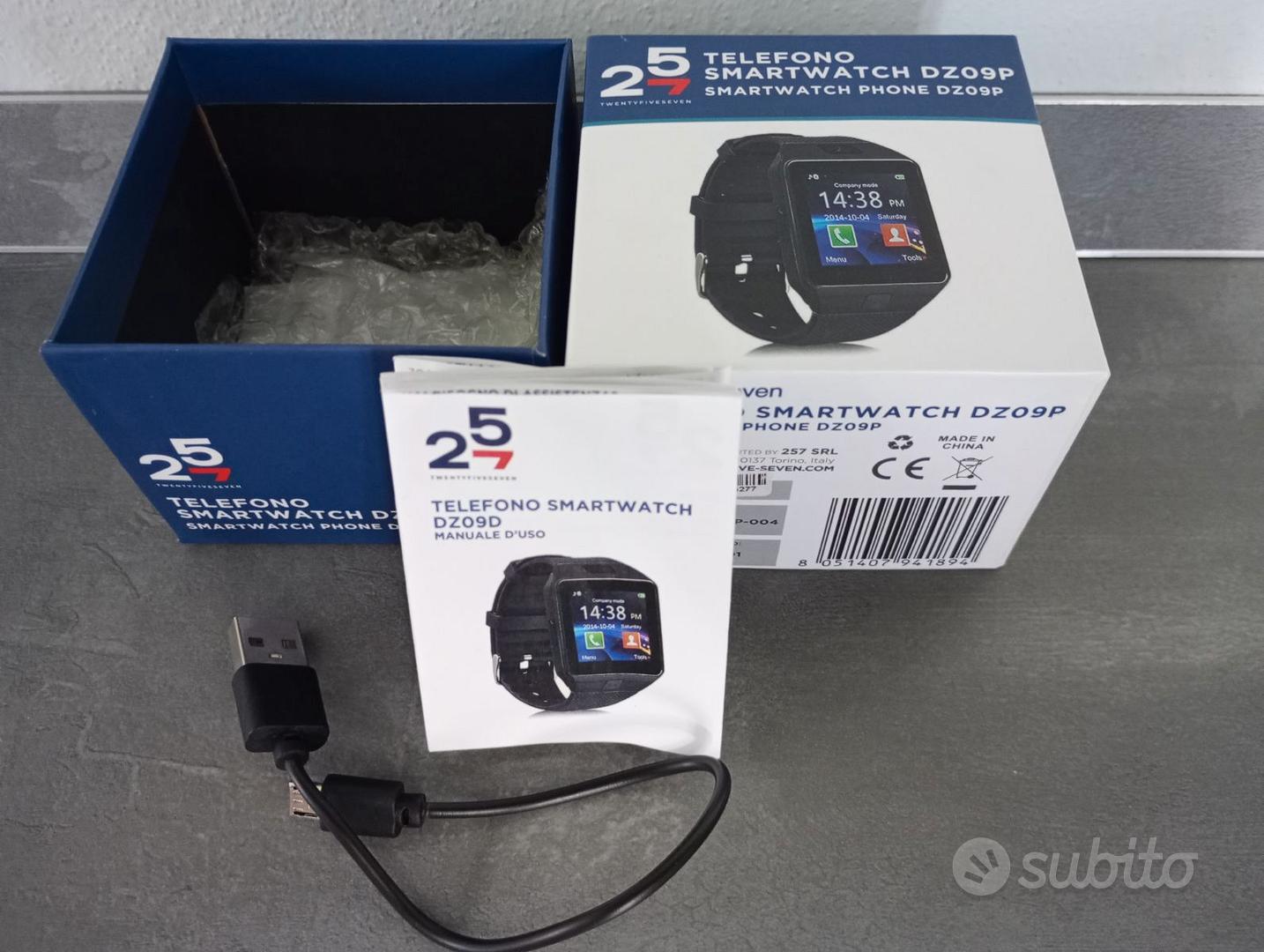 Telefono on sale smartwatch dz09d