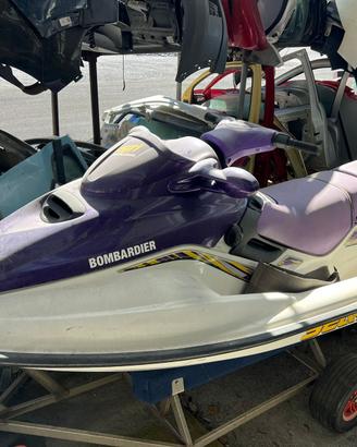 Sea Doo GTI 720 2 tempi e carrello Acciao Inox