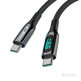 Filo usb tipo c con display