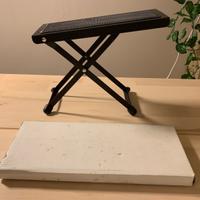 Poggiapiede portatile per chitarra