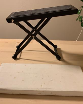 Poggiapiede portatile per chitarra