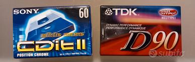Cassette audio sigillate
