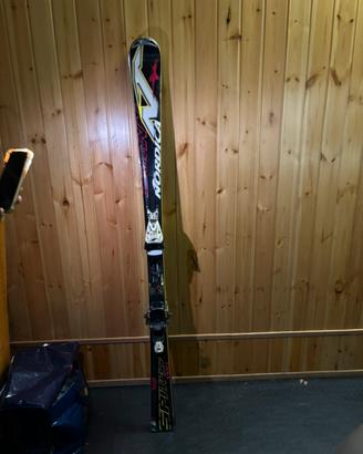 Sci nordica spitfire 162 pro con attacchi nordica