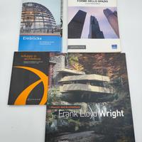 bundle 4 libri di architettura e geometria