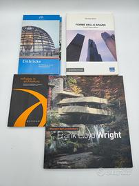 bundle 4 libri di architettura e geometria