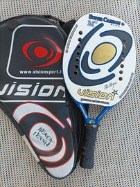 Racchetta padel "VISION" super carbon + M2