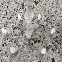 lampadario vetro plexiglass 