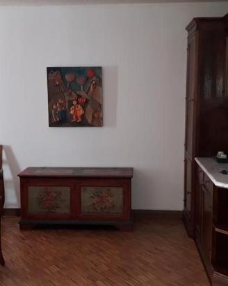 Cassapanca decorata