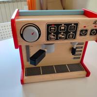 Gioco macchina da caffè in legno 