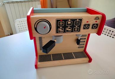 Gioco macchina da caffè in legno 
