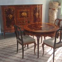 Salotto anni '50 in stile Maggiolini