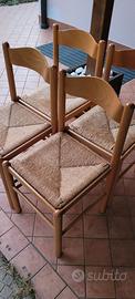 Sedie in legno