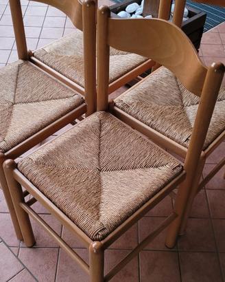 Sedie in legno