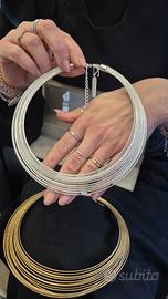 collana acciaio girocollo 