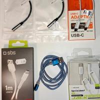 Cavetti Type-C Jack3,5\Usb a TypeC\Cavo Iphone