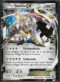 Carta Pokémon TCG "Steelix EX Holo 67" Vapori